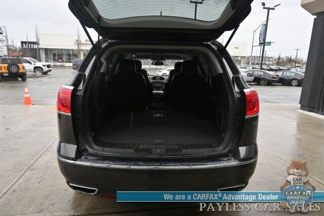 2015 Buick Enclave Leather / AWD / Auto Start / Power & Heated Leather Seats / Heated Steering Wheel / Bose Speakers / Sunroof / Blind Spot Alert / Bluetooth & USB Input / 3rd Row / Seats 7 / Rear Parking Sensors / 22 MPG Anchorage AK