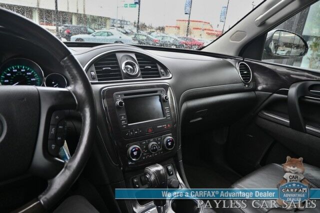2015 Buick Enclave Leather / AWD / Auto Start / Power & Heated Leather Seats / Heated Steering Wheel / Bose Speakers / Sunroof / Blind Spot Alert / Bluetooth & USB Input / 3rd Row / Seats 7 / Rear Parking Sensors / 22 MPG Anchorage AK