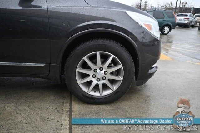 2015 Buick Enclave Leather / AWD / Auto Start / Power & Heated Leather Seats / Heated Steering Wheel / Bose Speakers / Sunroof / Blind Spot Alert / Bluetooth & USB Input / 3rd Row / Seats 7 / Rear Parking Sensors / 22 MPG Anchorage AK