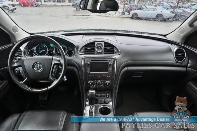 2015 Buick Enclave Leather / AWD / Auto Start / Power & Heated Leather Seats / Heated Steering Wheel / Bose Speakers / Sunroof / Blind Spot Alert / Bluetooth & USB Input / 3rd Row / Seats 7 / Rear Parking Sensors / 22 MPG Anchorage AK
