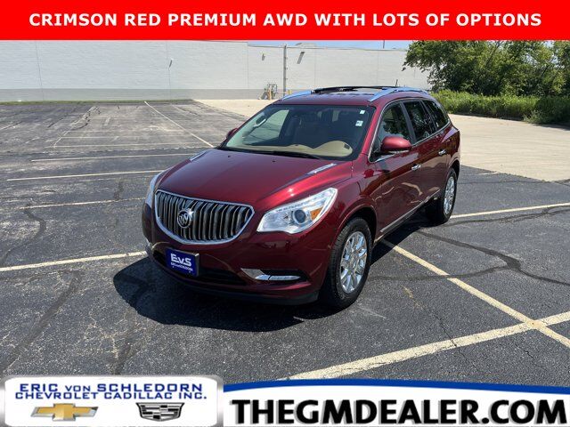 2015 Buick Enclave Premium AWD TraileringPkg w/Nav Heated&CooledMemoryLeatherSeats RearCamera Milwaukee WI
