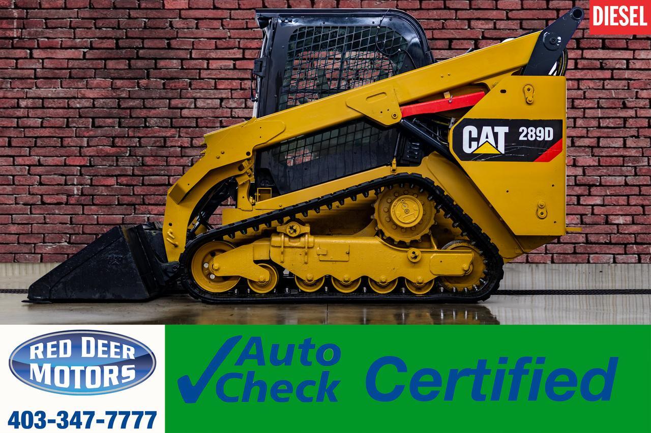 2015 CAT 289D Track Skid Steer Loader Bucket Diesel