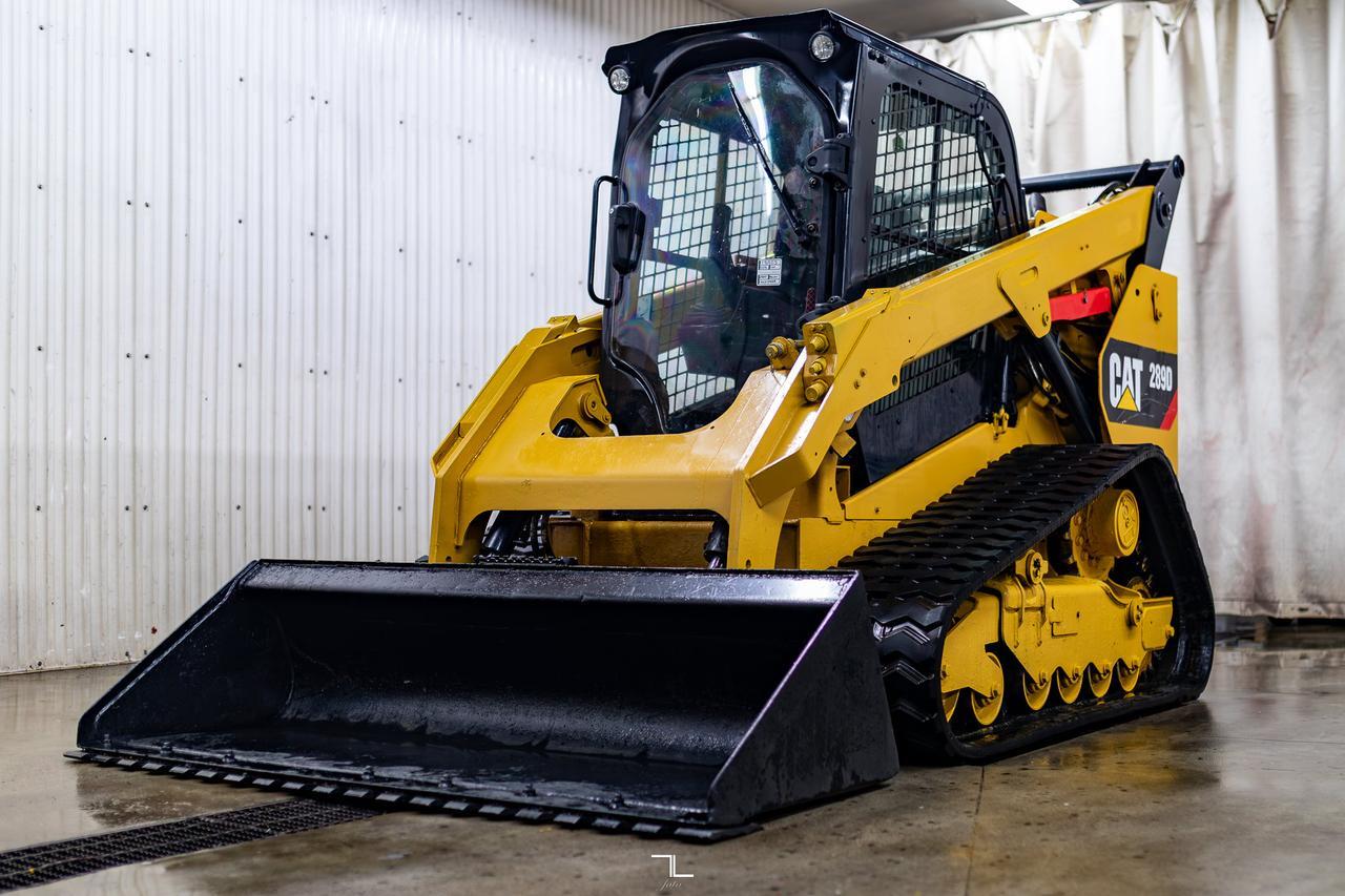 2015 CAT 289D Track Skid Steer Loader Bucket Diesel Red Deer AB