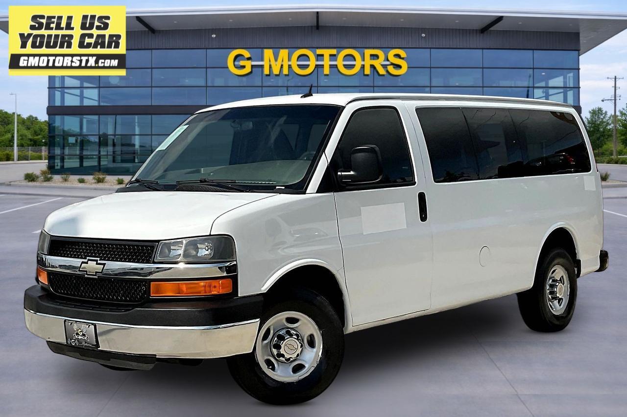White 2015 Chevrolet Express Van Rear-Wheel Drive Automatic