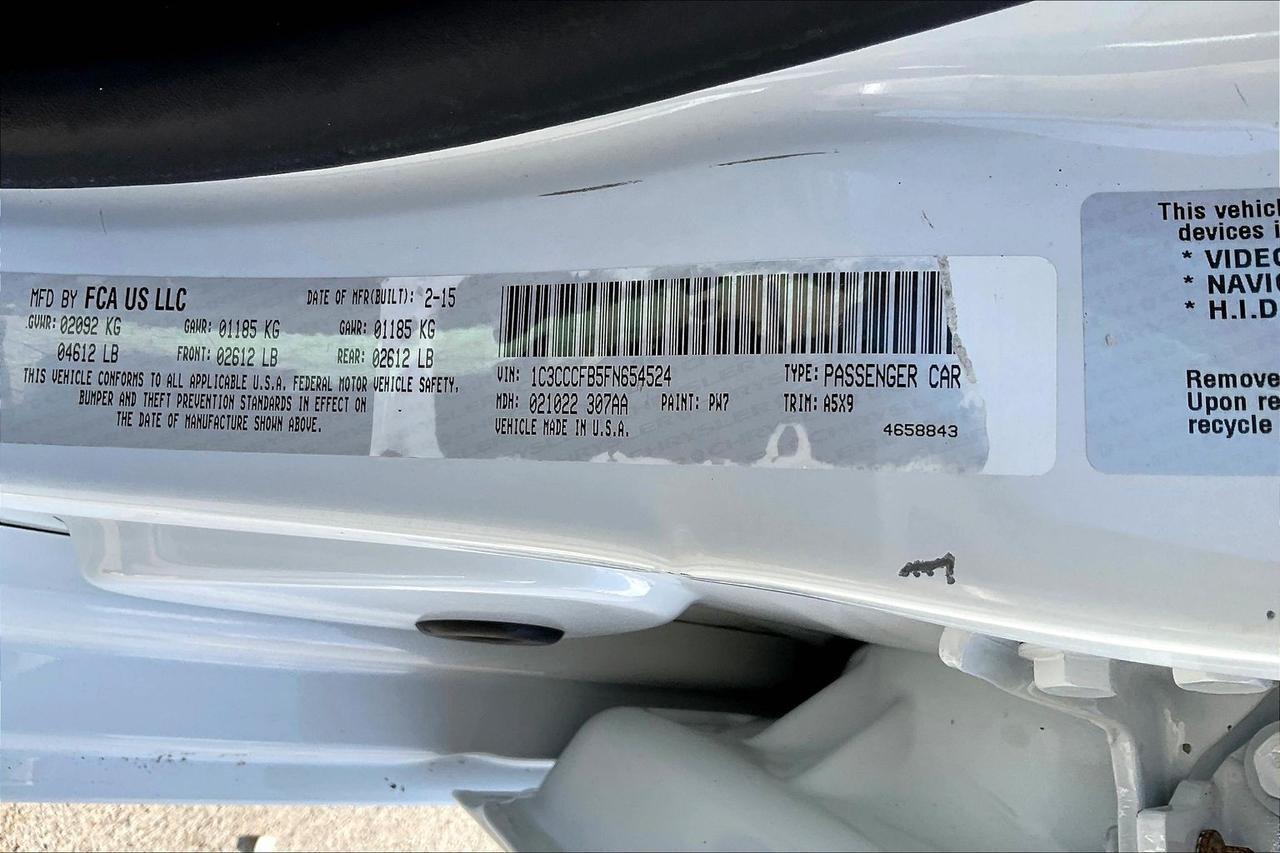 2015 CHRYSLER 200 LX Houston TX
