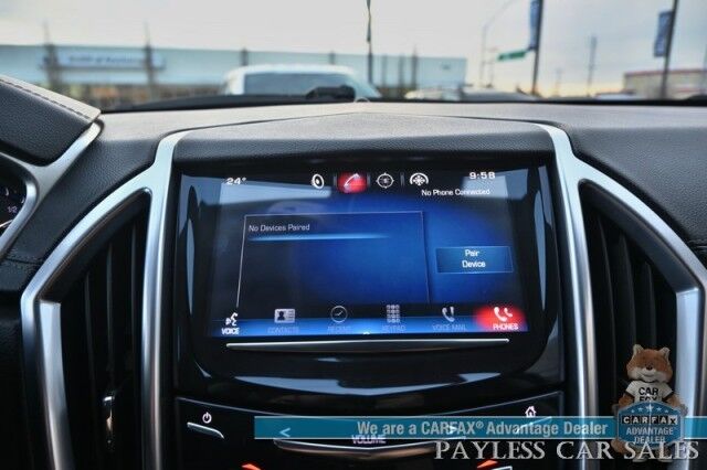 2015 Cadillac SRX Premium Collection / AWD / AutoStart / Driver Assist Pkg / Heated & Cooled Leather Seats / Heated Steering Wheel / Panoramic Sunroof / NAV / Lane Departure & Blind Spot Alert / New Tires / 23 MPG / Low Miles Anchorage AK