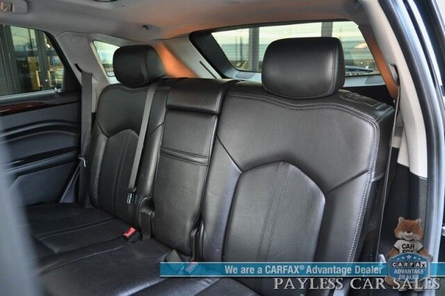 2015 Cadillac SRX Premium Collection / AWD / AutoStart / Driver Assist Pkg / Heated & Cooled Leather Seats / Heated Steering Wheel / Panoramic Sunroof / NAV / Lane Departure & Blind Spot Alert / New Tires / 23 MPG / Low Miles Anchorage AK