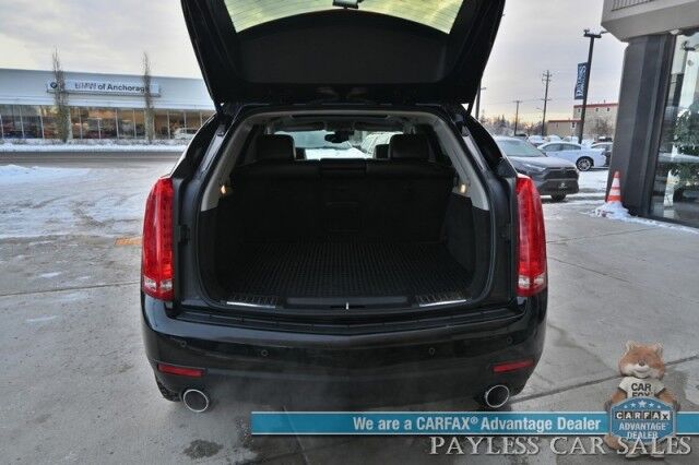 2015 Cadillac SRX Premium Collection / AWD / AutoStart / Driver Assist Pkg / Heated & Cooled Leather Seats / Heated Steering Wheel / Panoramic Sunroof / NAV / Lane Departure & Blind Spot Alert / New Tires / 23 MPG / Low Miles Anchorage AK