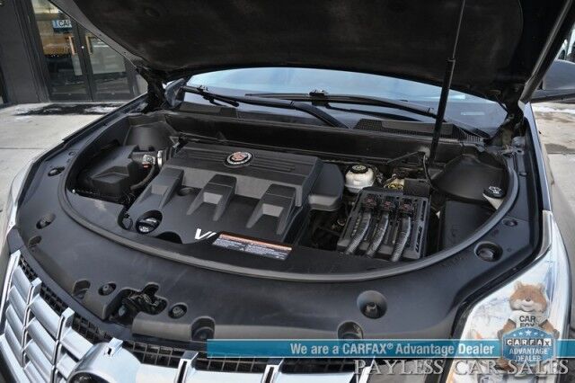 2015 Cadillac SRX Premium Collection / AWD / AutoStart / Driver Assist Pkg / Heated & Cooled Leather Seats / Heated Steering Wheel / Panoramic Sunroof / NAV / Lane Departure & Blind Spot Alert / New Tires / 23 MPG / Low Miles Anchorage AK