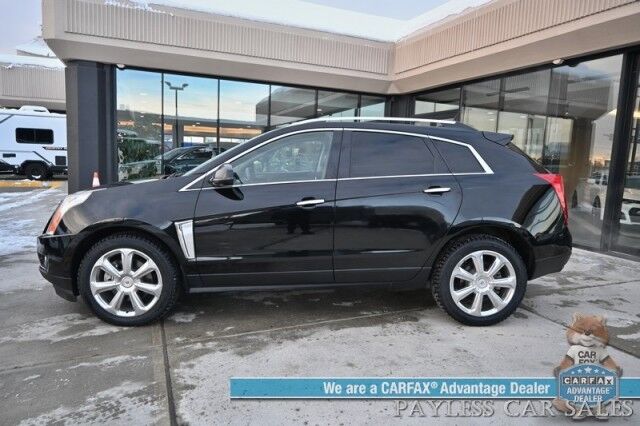 2015 Cadillac SRX Premium Collection / AWD / AutoStart / Driver Assist Pkg / Heated & Cooled Leather Seats / Heated Steering Wheel / Panoramic Sunroof / NAV / Lane Departure & Blind Spot Alert / New Tires / 23 MPG / Low Miles Anchorage AK