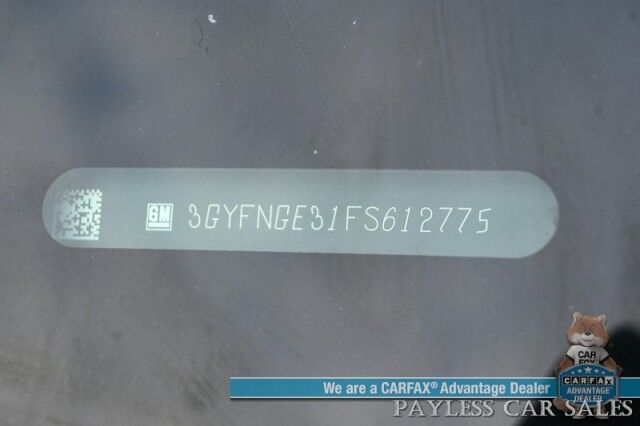 2015 Cadillac SRX SRX Premium Collection / AWD / AutoStart / Driver Assist Pkg / Heated & Cooled Leather Seats / Heated Steering Wheel / Panoramic Sunroof / NAV / Lane Departure & Blind Spot Alert / 23 MPG / Low Miles Anchorage AK