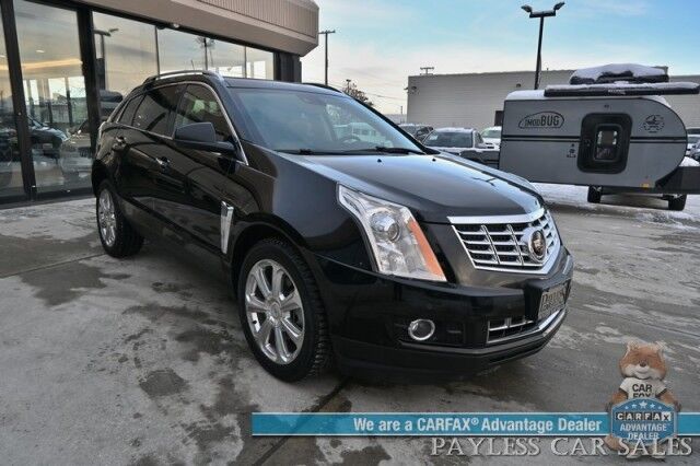 2015 Cadillac SRX SRX Premium Collection / AWD / AutoStart / Driver Assist Pkg / Heated & Cooled Leather Seats / Heated Steering Wheel / Panoramic Sunroof / NAV / Lane Departure & Blind Spot Alert / 23 MPG / Low Miles Anchorage AK