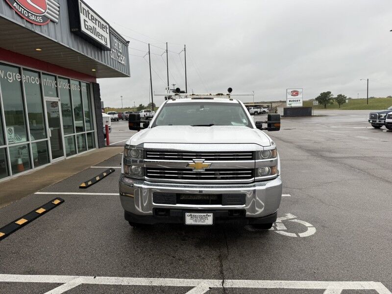2015 Chevrolet 3500HD DRW Utility w/ Crane Work Truck Collinsville OK