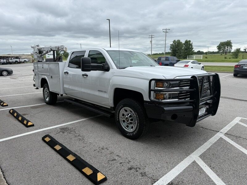2015 Chevrolet 3500HD SRW 4x4 Utility w/ Crane Work Truck Collinsville OK
