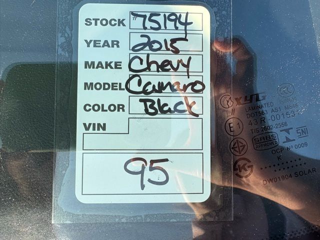 2015 Chevrolet Camaro 1LS Jacksonville FL