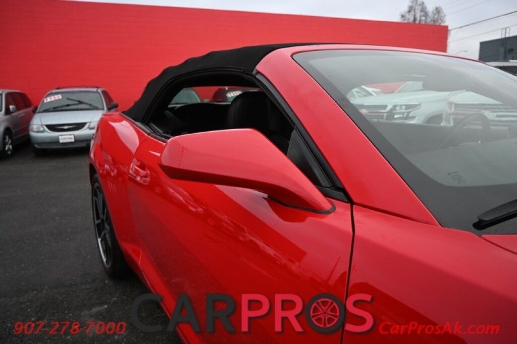 2015 Chevrolet Camaro LT - 3.6L V6 - Automatic - Convertible - Power Leather Seats - HUD - Remote Start - Bluetooth - Backup Camera - Boston Acoustics Sound System - Low Miles Anchorage AK