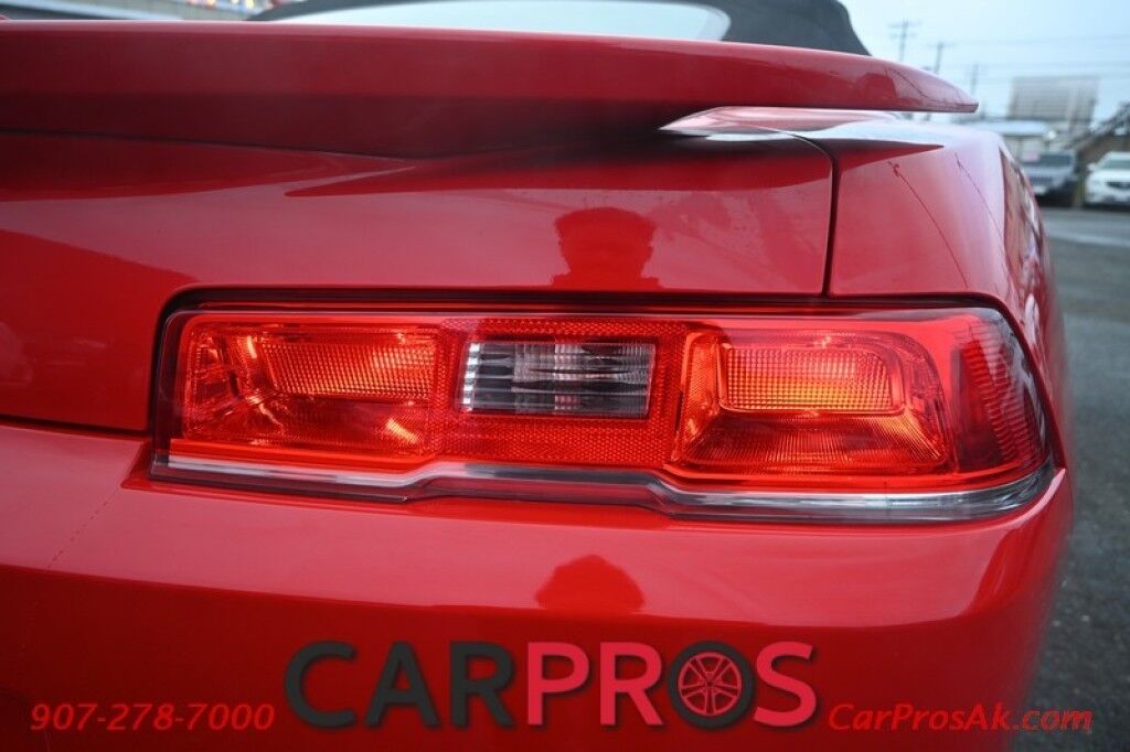 2015 Chevrolet Camaro LT - 3.6L V6 - Automatic - Convertible - Power Leather Seats - HUD - Remote Start - Bluetooth - Backup Camera - Boston Acoustics Sound System - Low Miles Anchorage AK