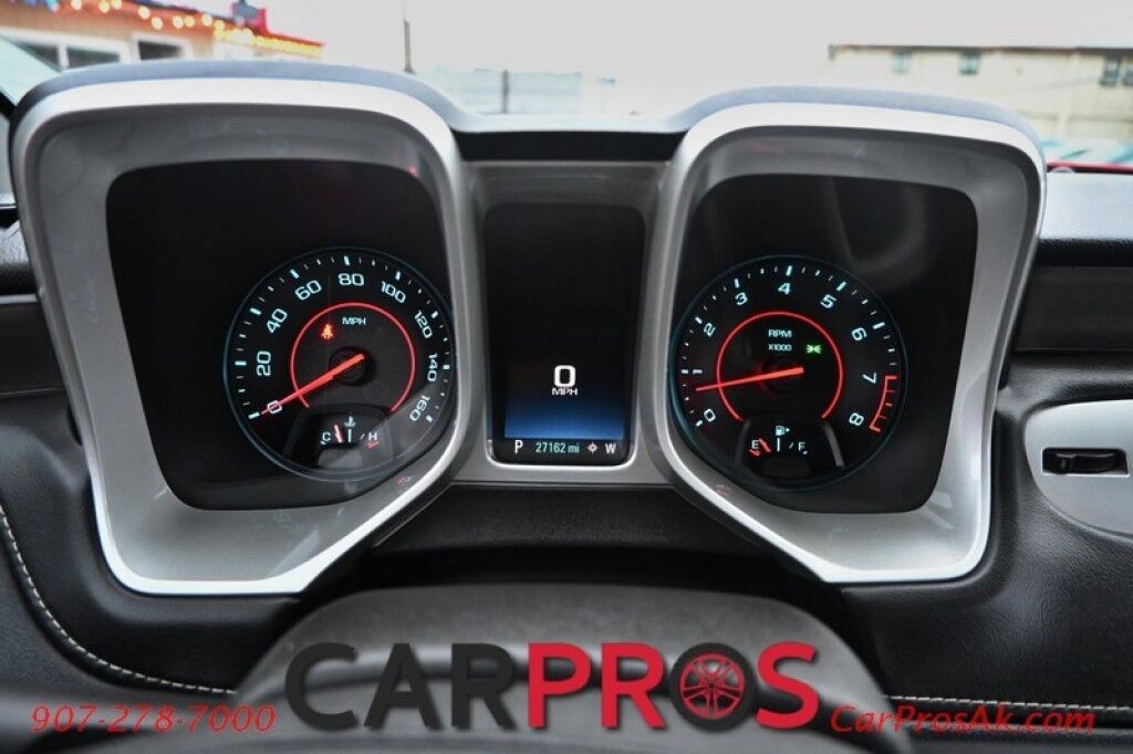 2015 Chevrolet Camaro LT - 3.6L V6 - Automatic - Convertible - Power Leather Seats - HUD - Remote Start - Bluetooth - Backup Camera - Boston Acoustics Sound System - Low Miles Anchorage AK