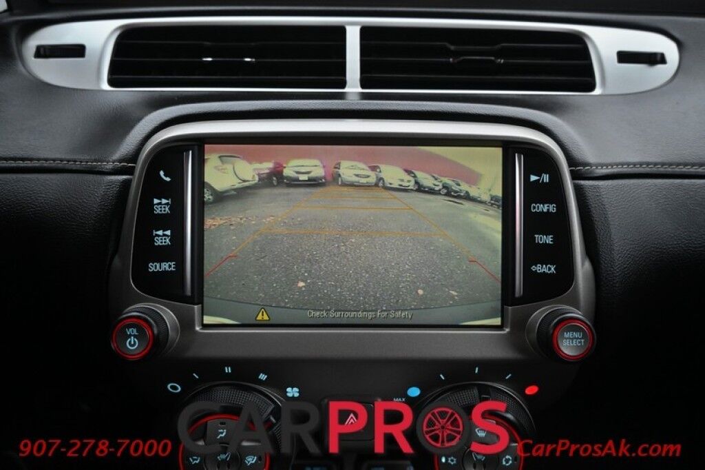 2015 Chevrolet Camaro LT - 3.6L V6 - Automatic - Convertible - Power Leather Seats - HUD - Remote Start - Bluetooth - Backup Camera - Boston Acoustics Sound System - Low Miles Anchorage AK