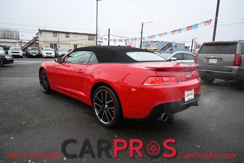 2015 Chevrolet Camaro LT - 3.6L V6 - Automatic - Convertible - Power Leather Seats - HUD - Remote Start - Bluetooth - Backup Camera - Boston Acoustics Sound System - Low Miles Anchorage AK