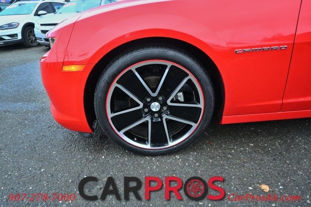 2015 Chevrolet Camaro LT - 3.6L V6 - Automatic - Convertible - Power Leather Seats - HUD - Remote Start - Bluetooth - Backup Camera - Boston Acoustics Sound System - Low Miles Anchorage AK