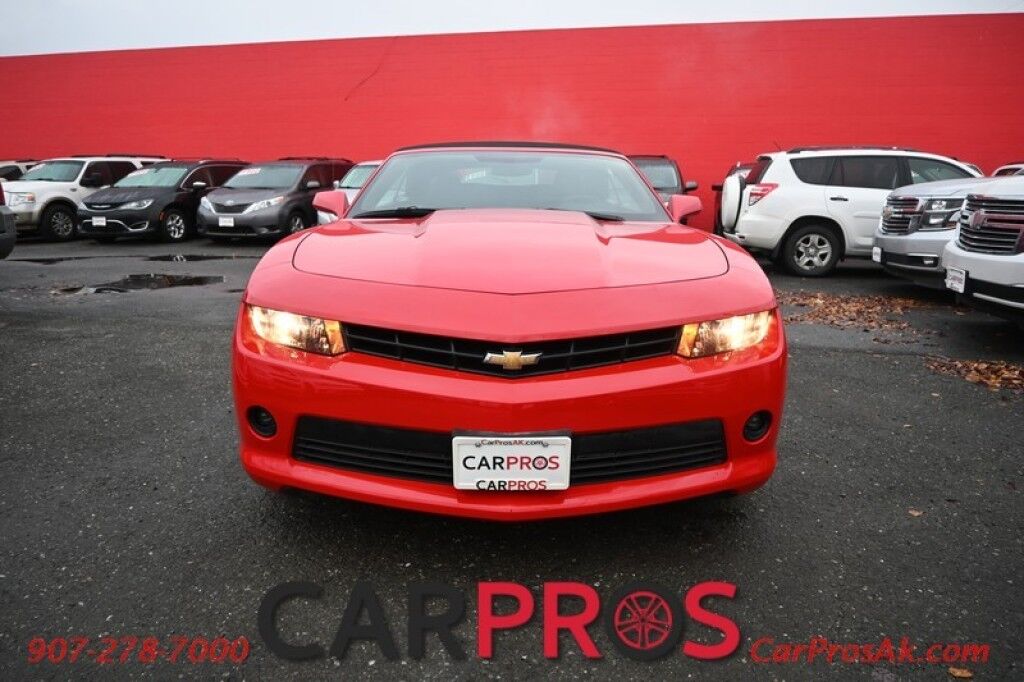 2015 Chevrolet Camaro LT - 3.6L V6 - Convertible - Power Leather Seats - HUD - Remote Start - Bluetooth - Backup Camera - Boston Acoustics Sound System - Low Miles