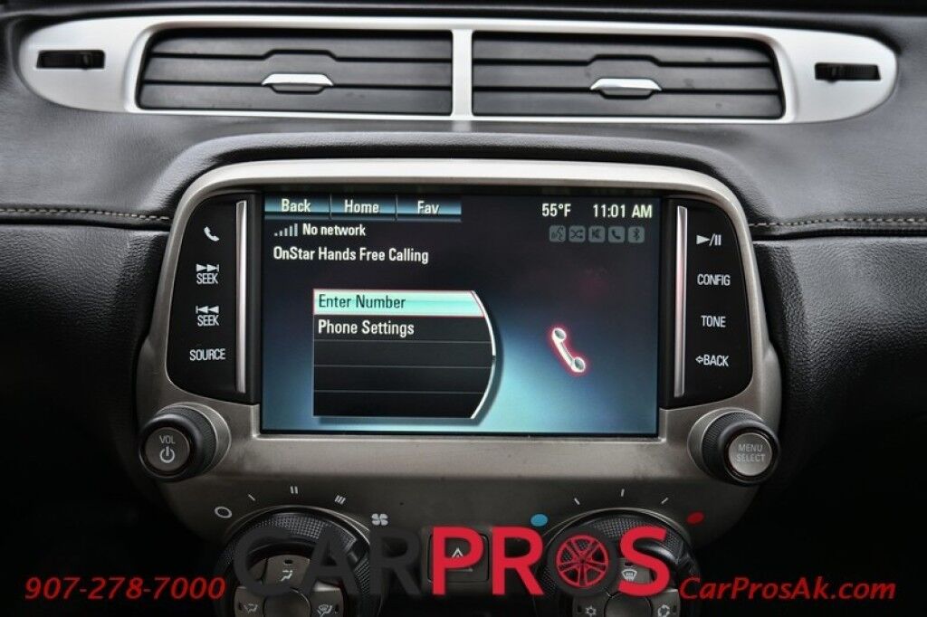 2015 Chevrolet Camaro LT - Preferred 1LT Pkg - 3.6L V6 - Automatic w/ TAPshift - Remote Start - Power Sport Cloth Seats - Keyless Entry - Sunroof - Power Windows & Lock - Bluetooth - Low Miles - Aluminum Wheels Anchorage AK