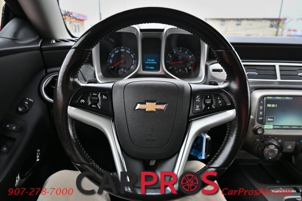 2015 Chevrolet Camaro LT - Preferred 1LT Pkg - 3.6L V6 - Automatic w/ TAPshift - Remote Start - Power Sport Cloth Seats - Keyless Entry - Sunroof - Power Windows & Lock - Bluetooth - Low Miles - Aluminum Wheels Anchorage AK