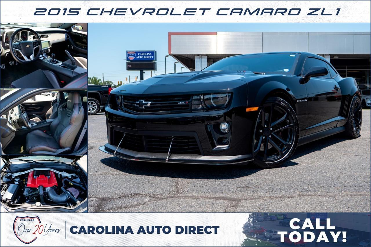 2015 Chevrolet Camaro ZL1 / 6.2L Supercharged V8 / Recaro Seats / Manual!
