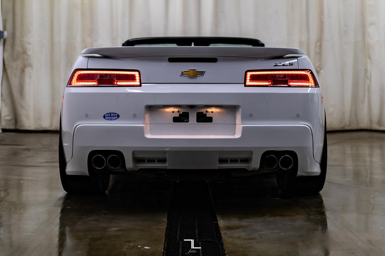 2015 Chevrolet Camaro ZL1 Convertible Leather Nav BCam Red Deer AB