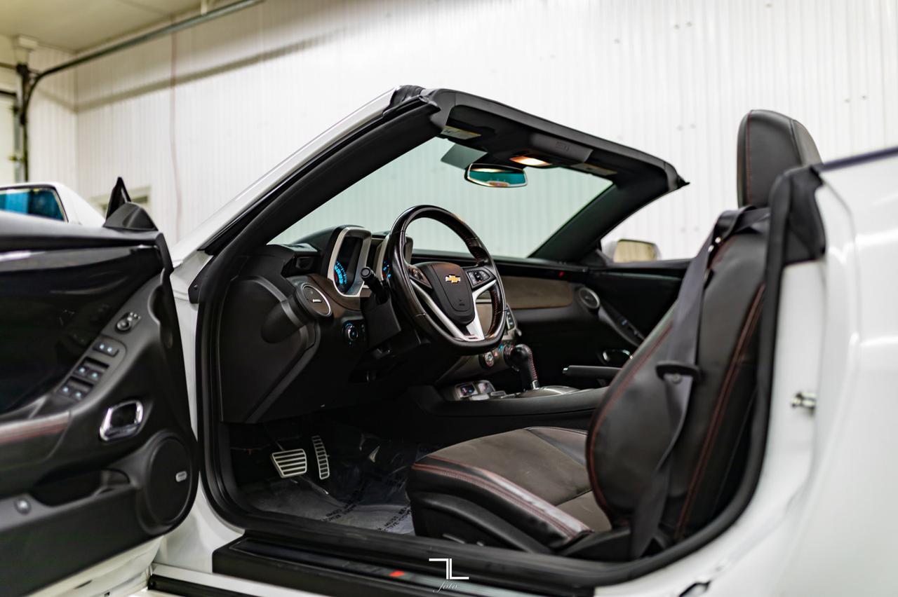 2015 Chevrolet Camaro ZL1 Convertible Leather Nav BCam Red Deer AB