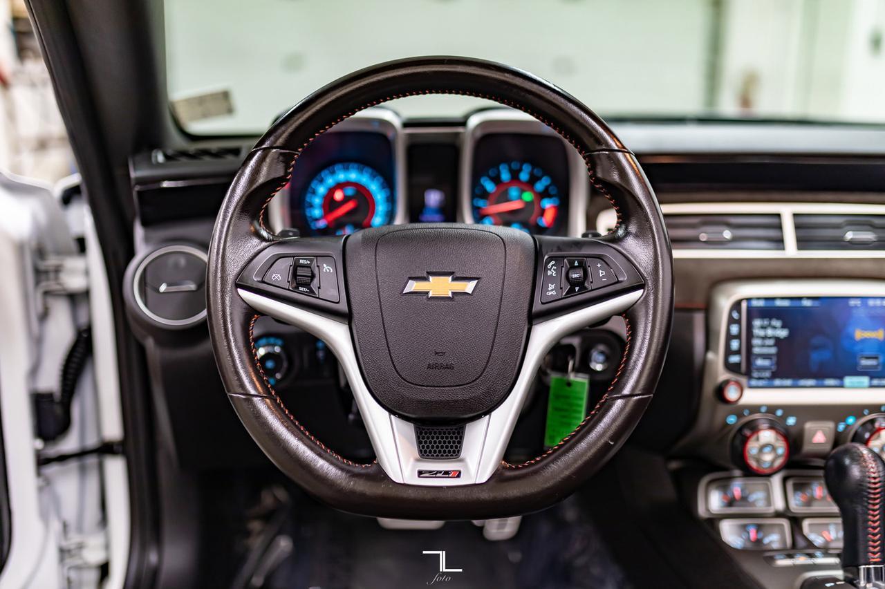 2015 Chevrolet Camaro ZL1 Convertible Leather Nav BCam Red Deer AB