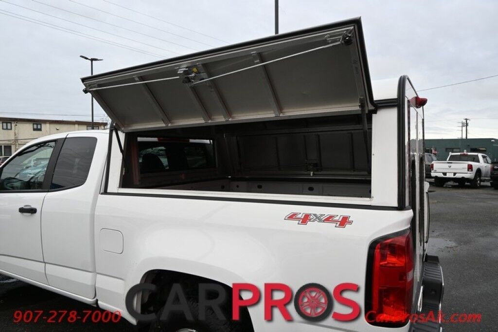 2015 Chevrolet Colorado WT 2.5L - 4X4 - Bluetooth - Backup Camera - A.R.E. Topper Paint Matched - 1 Owner Anchorage AK