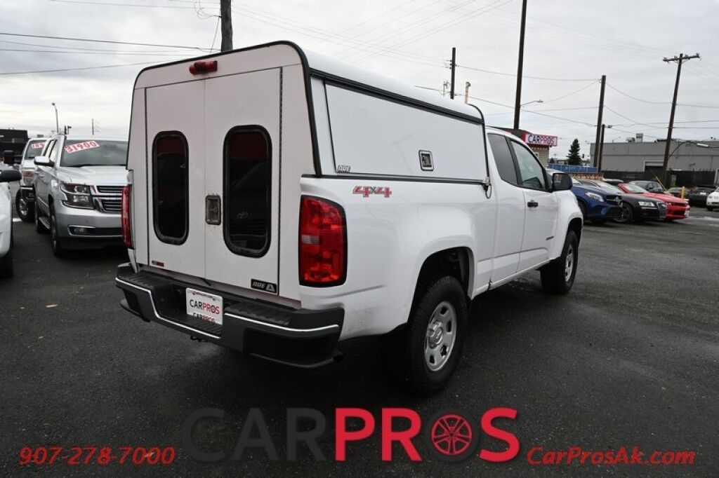 2015 Chevrolet Colorado WT 2.5L - 4X4 - Bluetooth - Backup Camera - A.R.E. Topper Paint Matched - 1 Owner Anchorage AK