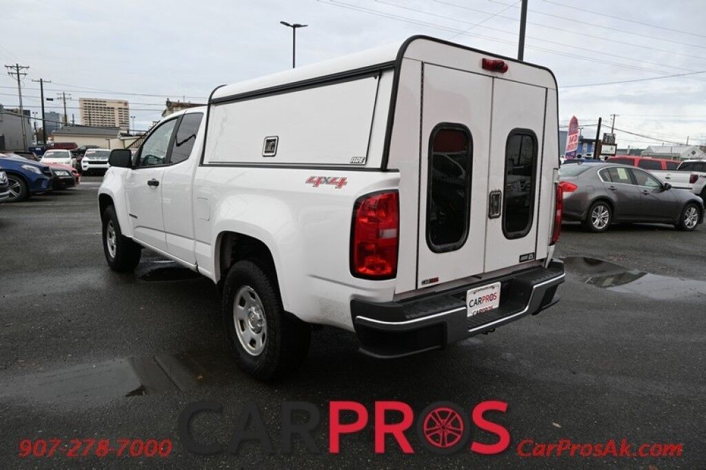 2015 Chevrolet Colorado WT 2.5L - 4X4 - Bluetooth - Backup Camera - A.R.E. Topper Paint Matched - 1 Owner Anchorage AK