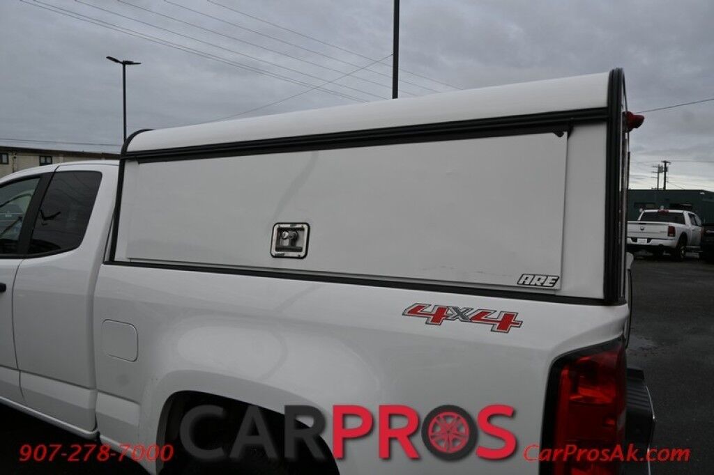 2015 Chevrolet Colorado WT 2.5L - 4X4 - Bluetooth - Backup Camera - A.R.E. Topper Paint Matched - 1 Owner Anchorage AK