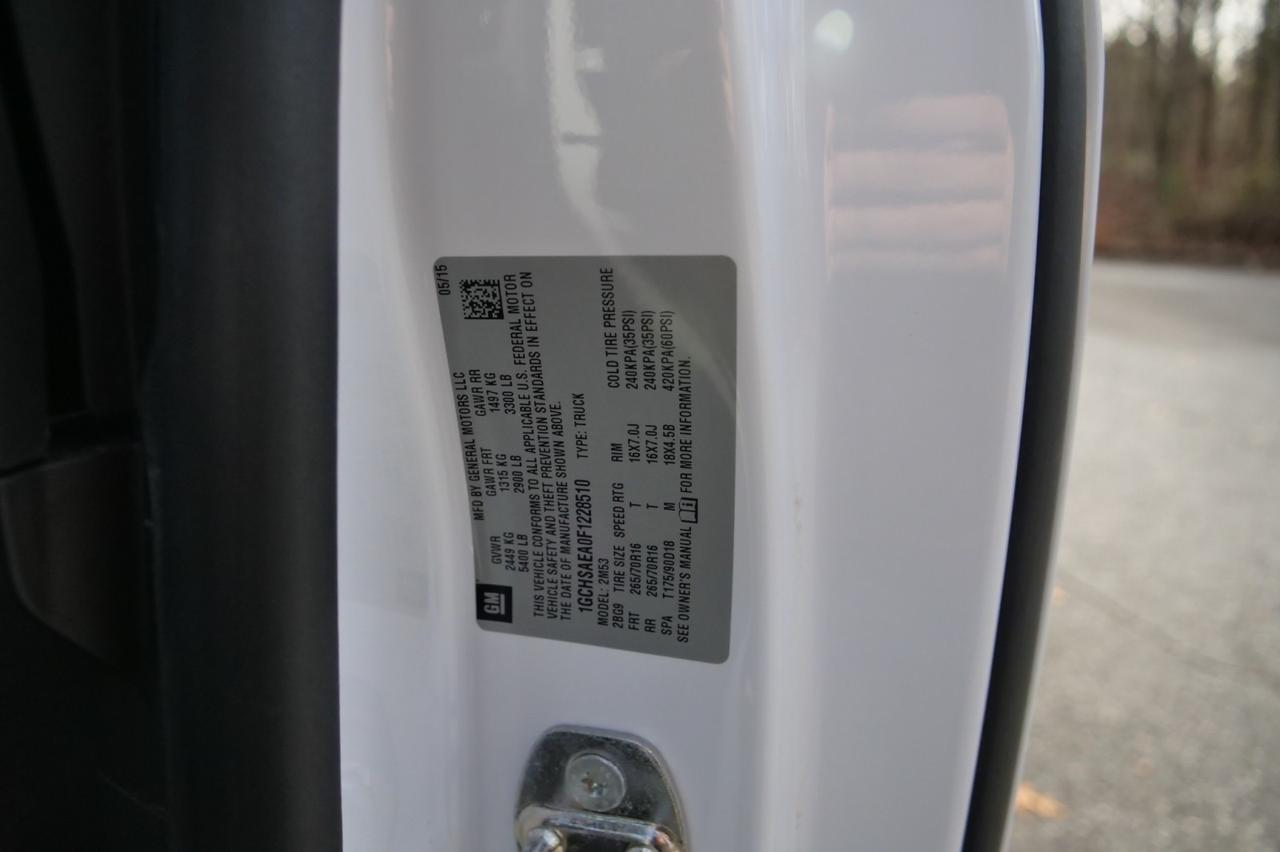 2015 Chevrolet Colorado Work Truck / Convenience Package / Cruise Control! Lincolnton NC