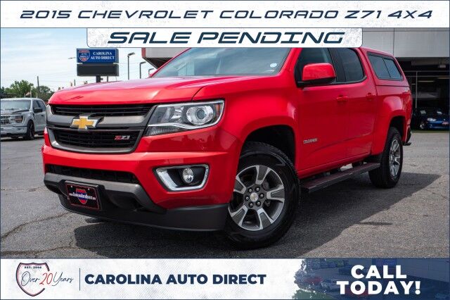 2015 Chevrolet Colorado Z71 4X4 / Bed Topper / Heated Seats!