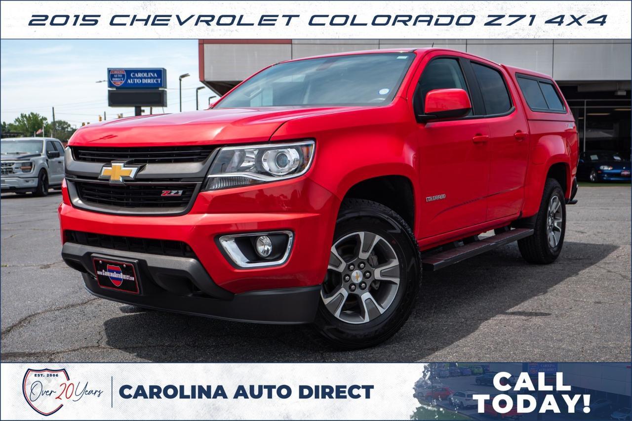 2015 Chevrolet Colorado Z71 4X4 / Bed Topper / Heated Seats!
