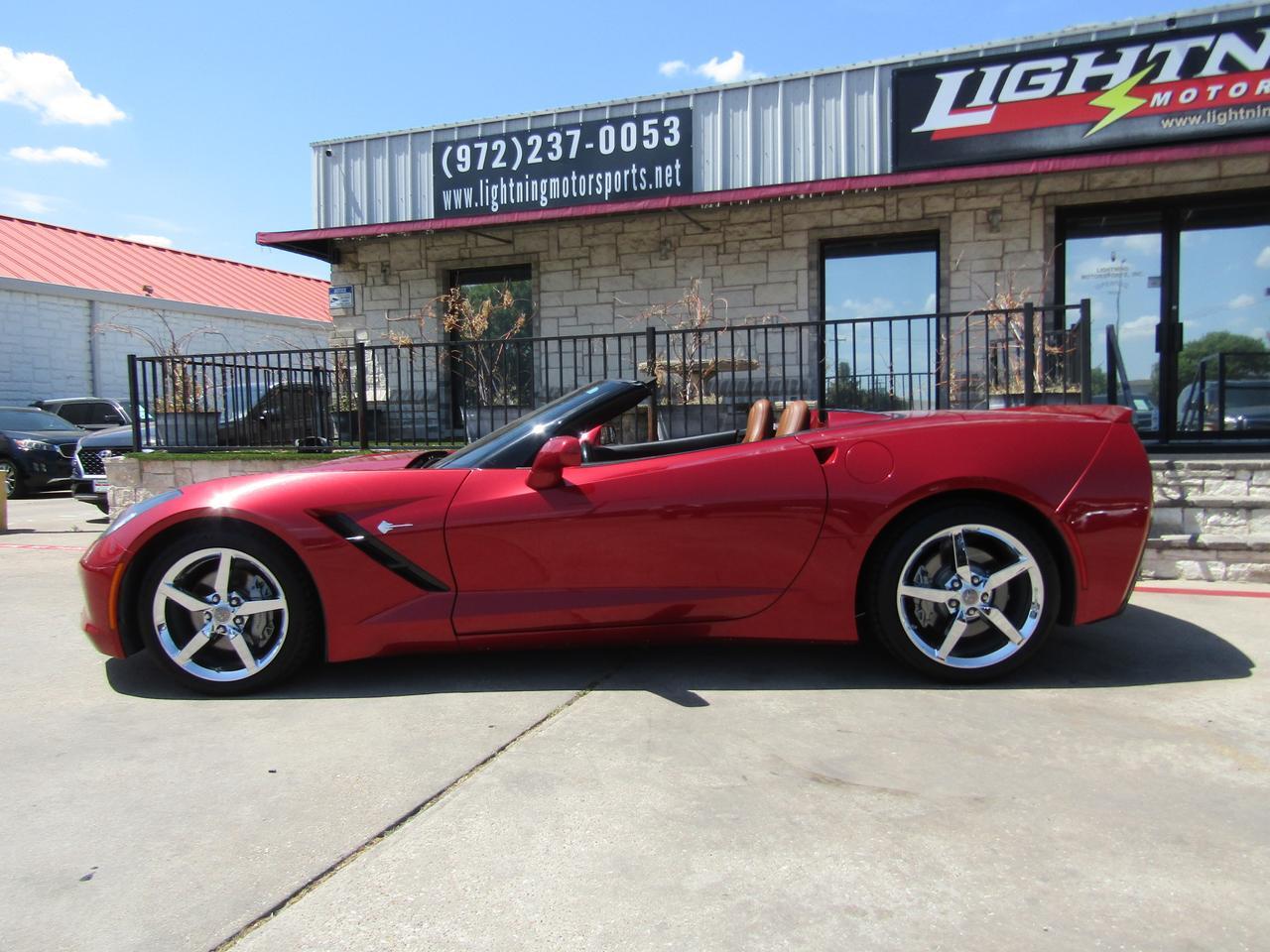2015 Chevrolet Corvette 2dr Stingray Conv w/2LT Grand Prairie TX