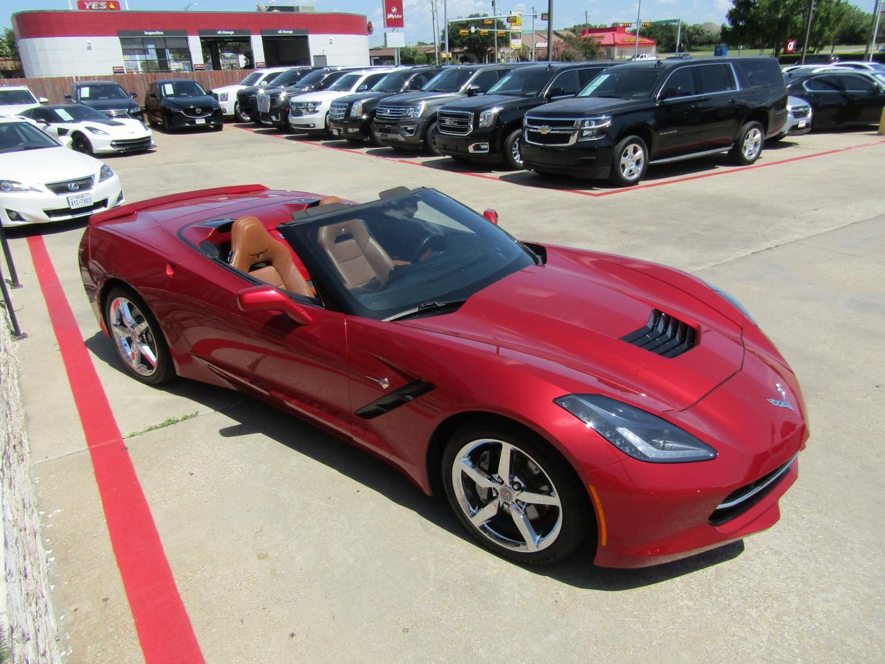 2015 Chevrolet Corvette 2dr Stingray Conv w/2LT Grand Prairie TX