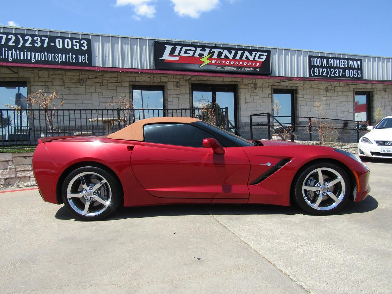 2015 Chevrolet Corvette 2dr Stingray Conv w/2LT Grand Prairie TX