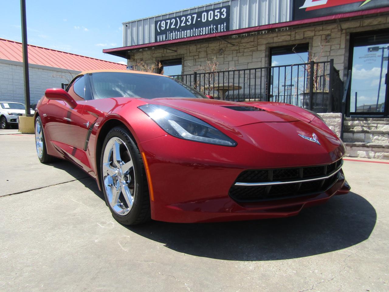 2015 Chevrolet Corvette 2dr Stingray Conv w/2LT Grand Prairie TX