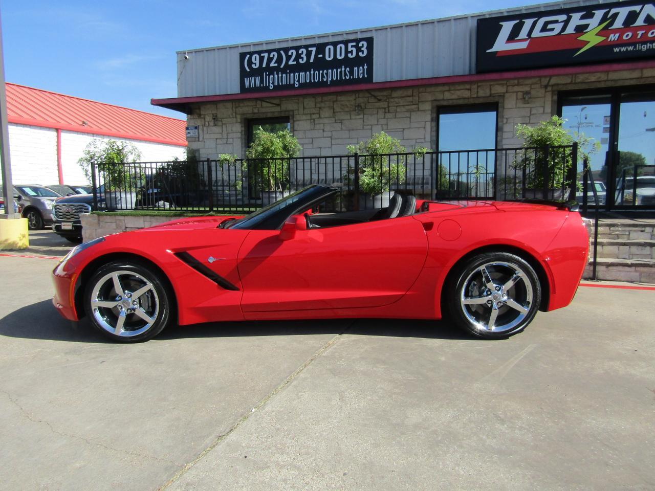 2015 Chevrolet Corvette 2dr Stingray Conv w/3LT Grand Prairie TX
