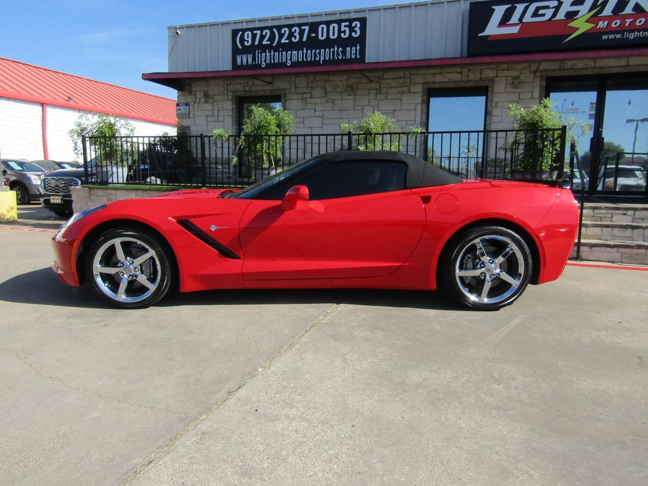 2015 Chevrolet Corvette 2dr Stingray Conv w/3LT Grand Prairie TX