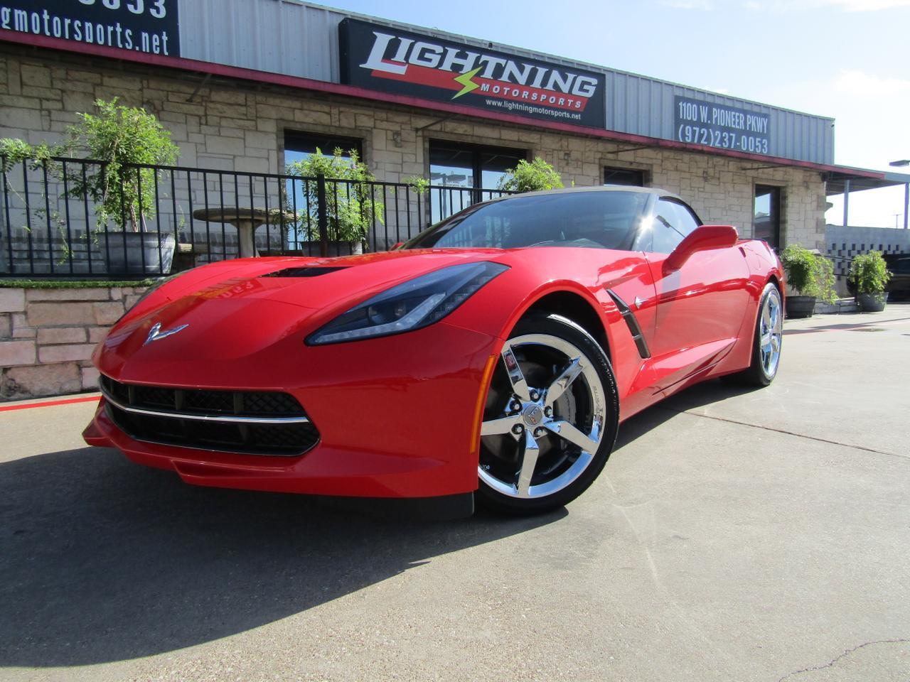 2015 Chevrolet Corvette 2dr Stingray Conv w/3LT Grand Prairie TX