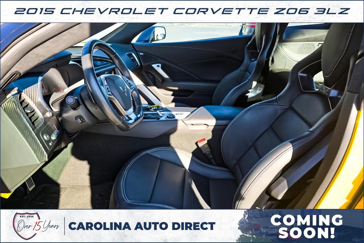 2015 Chevrolet Corvette Z06 3LZ / Ground Effects / Carbon Fiber / Coming Soon! Lincolnton NC