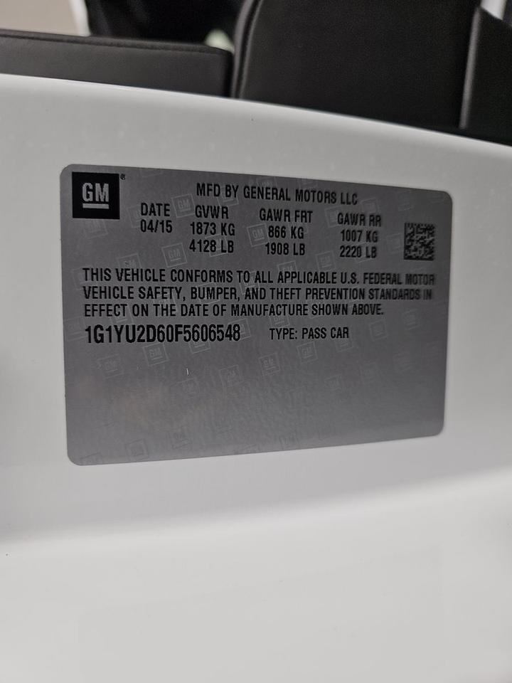 2015 Chevrolet Corvette Z06 3LZ w/Z07 Knoxville TN