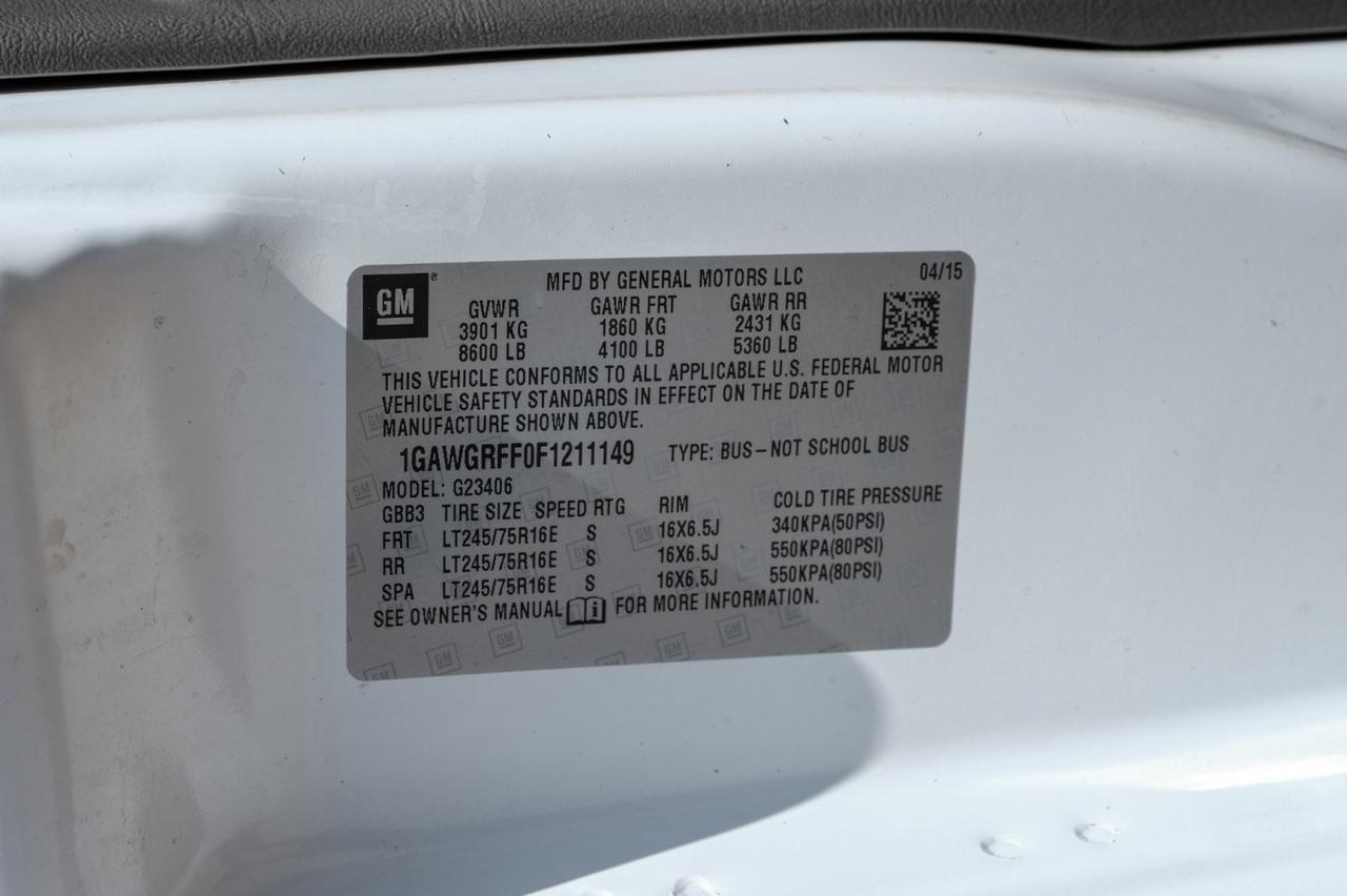 2015 Chevrolet Express Passenger LT Farmers Branch TX