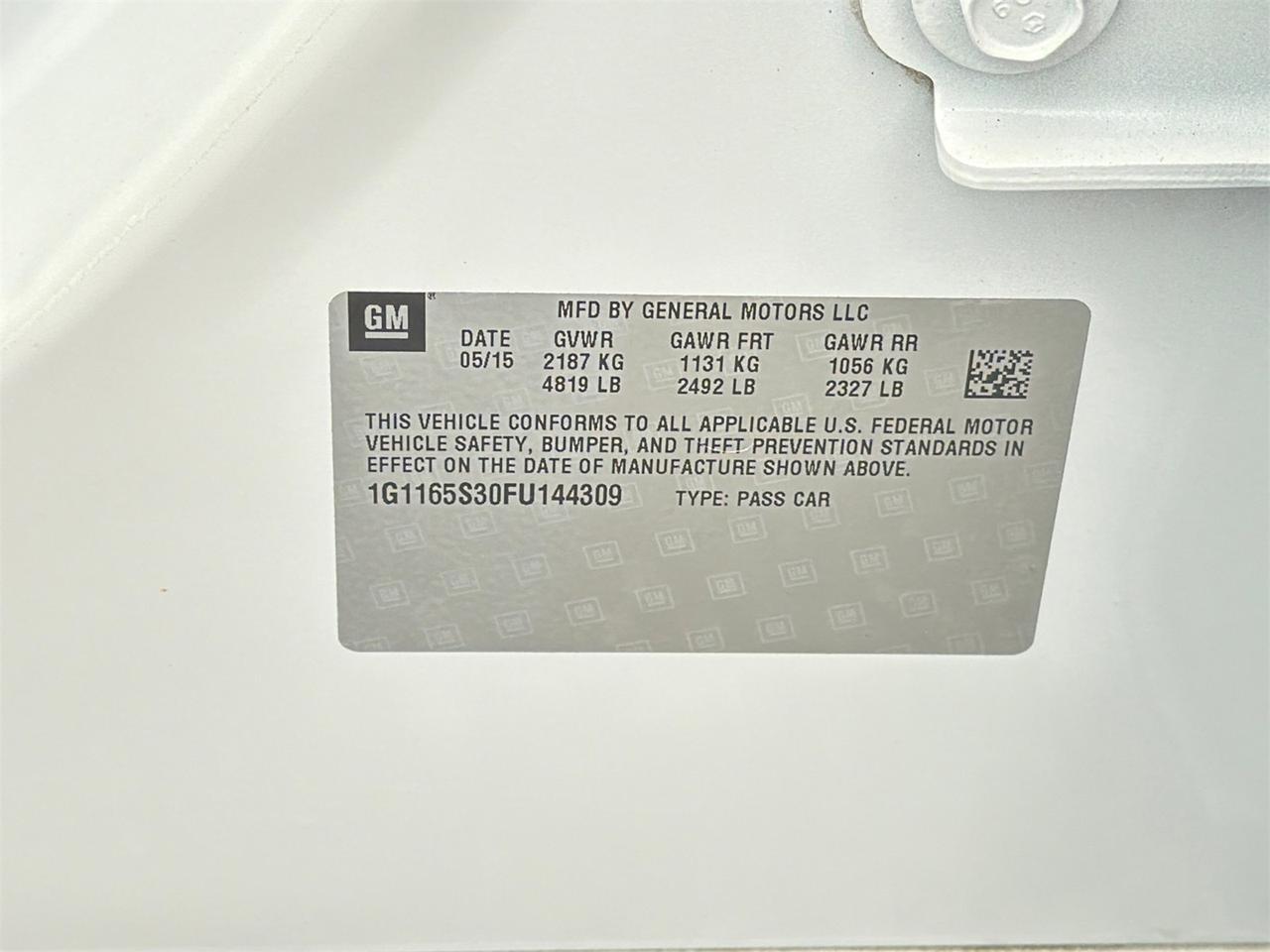 2015 Chevrolet Impala LTZ Hagerstown MD